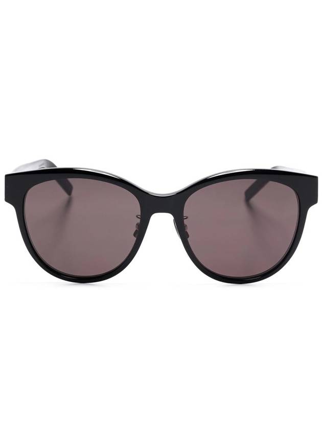 Saint Laurent Round Frame Sunglasses Black