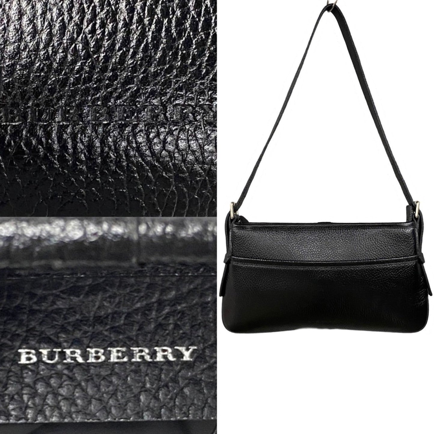 Burberry Leather Handbag Shoulder Bag ()