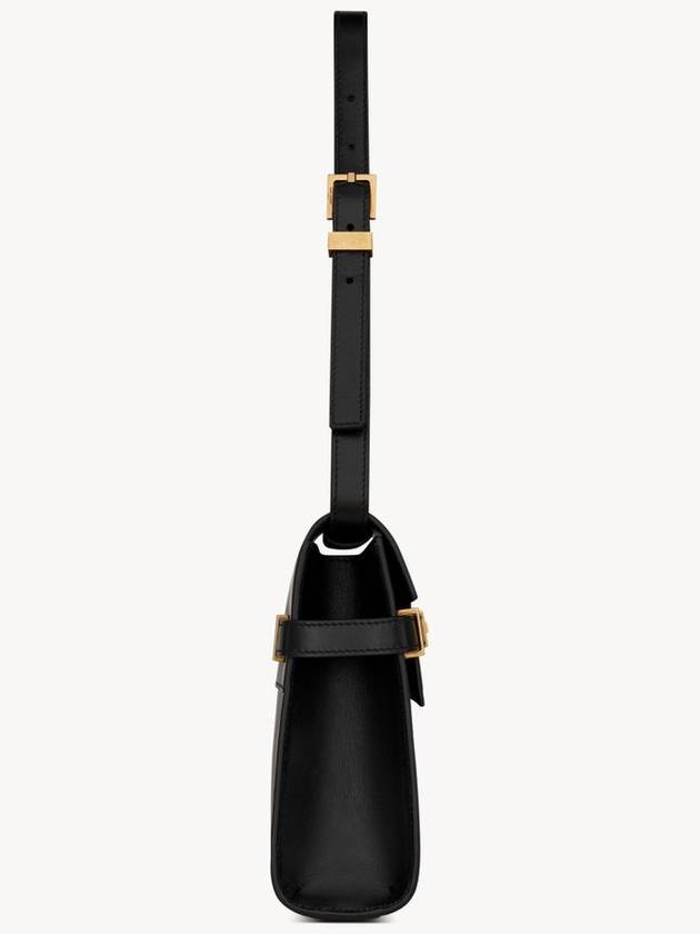 Saint Laurent Manhattan Small Shoulder Bag Leather Black