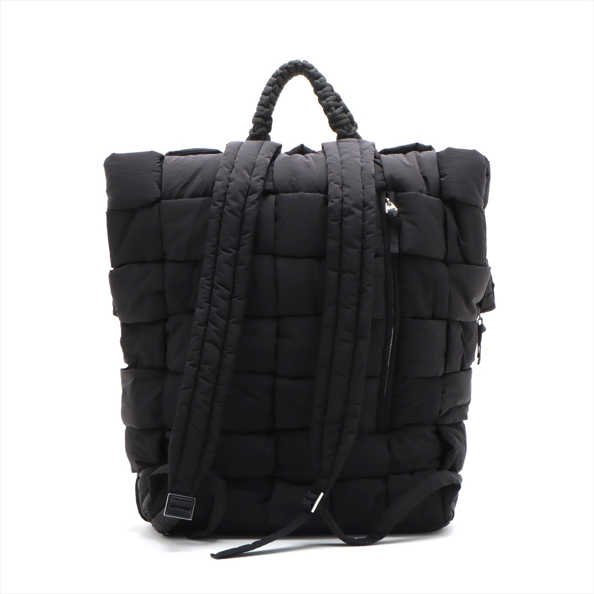 Bottega Veneta Padetteck Cassette Nylon Backpack/Rucks Black