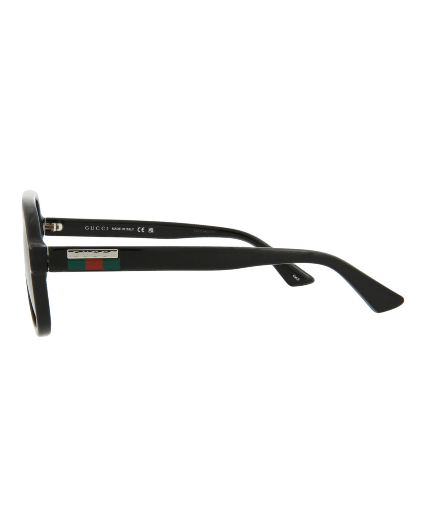 Aviator-Frame Injection Sunglasses
