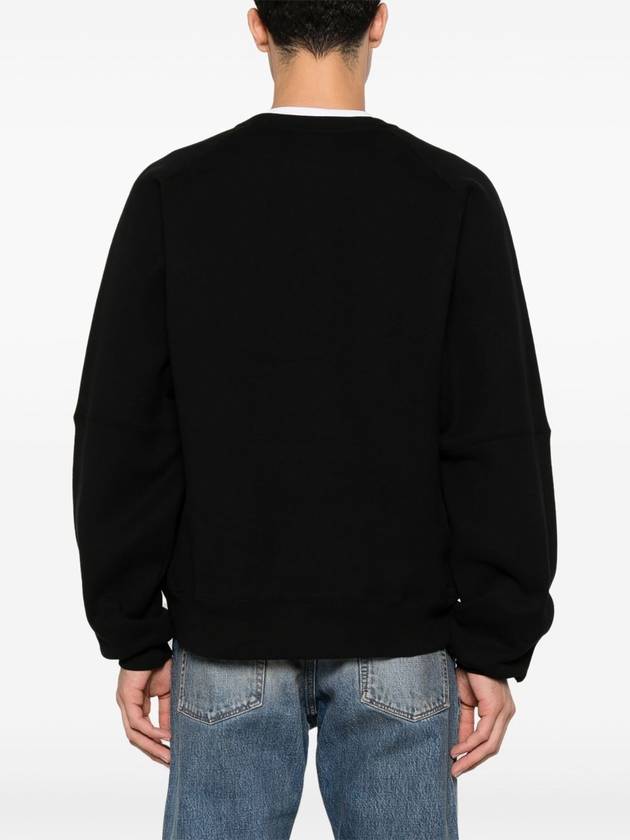 Saint Laurent Cotton Sweatshirt Black