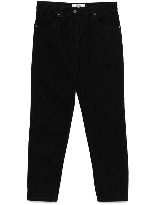 Fendi FF Denim Jeans Black