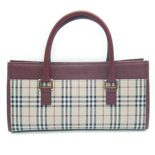Burberry Canvas Leather Handbag ()