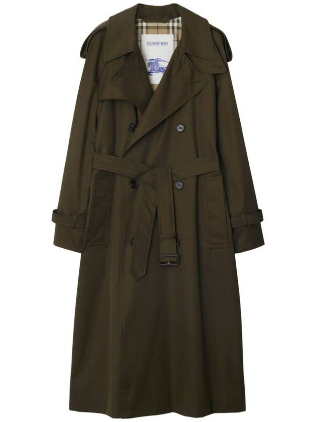 Burberry Burberry Check Lining Long Castleford Trench Coat Clothing