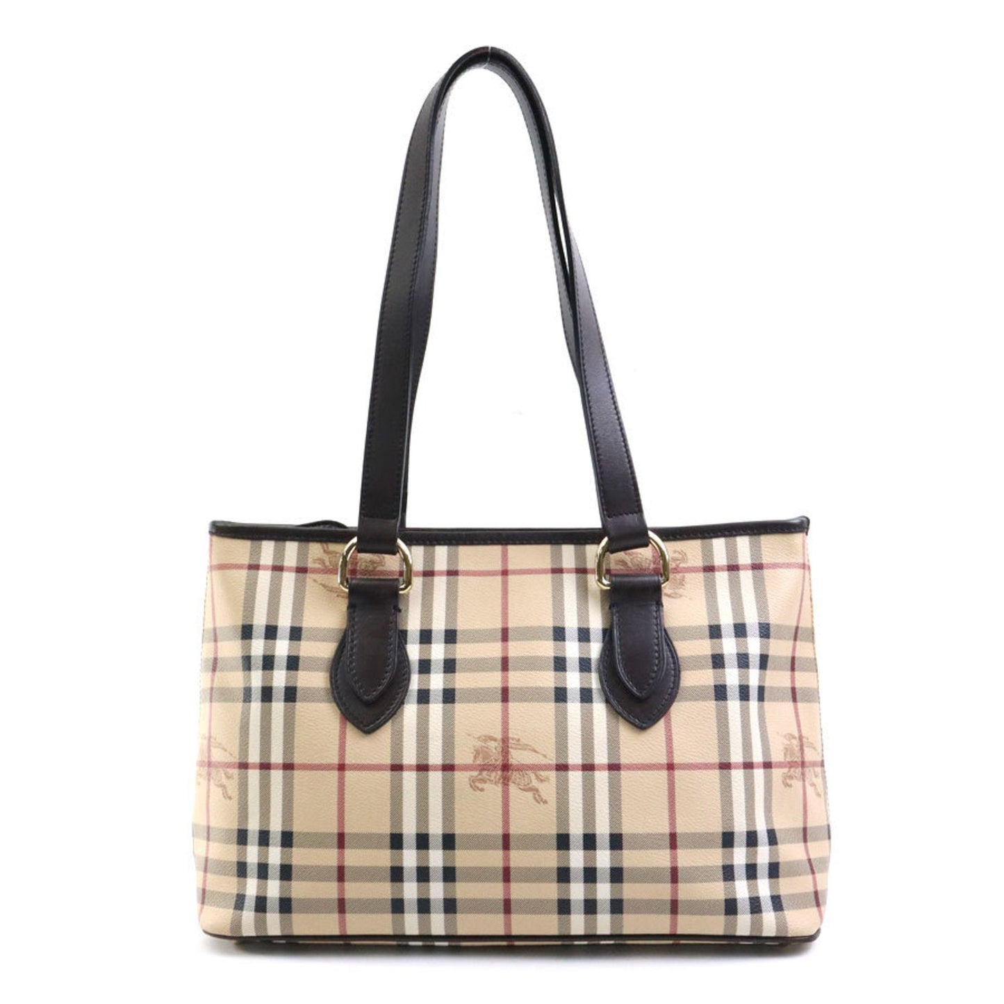 Burberry Pvc Leather Shoulder Bag Tote Bag ()
