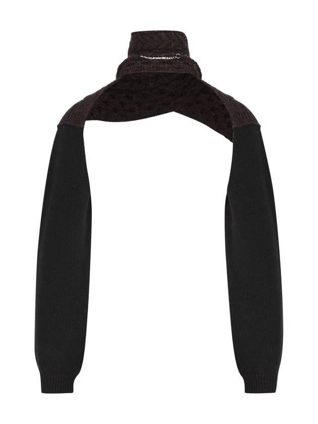 Fendi Long Sleeve Wool Turtleneck Dark Purple