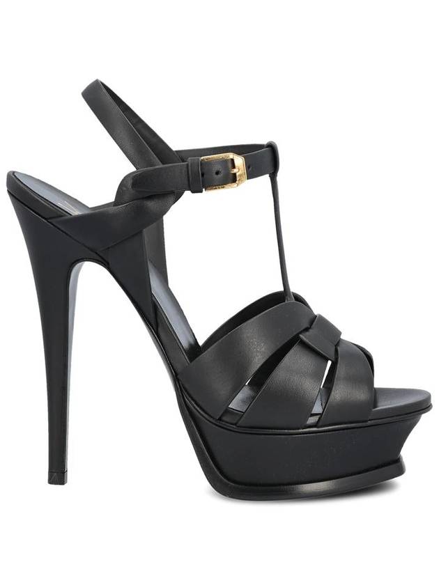 Saint Laurent Classic Tribute 105 Sandal Heels Black