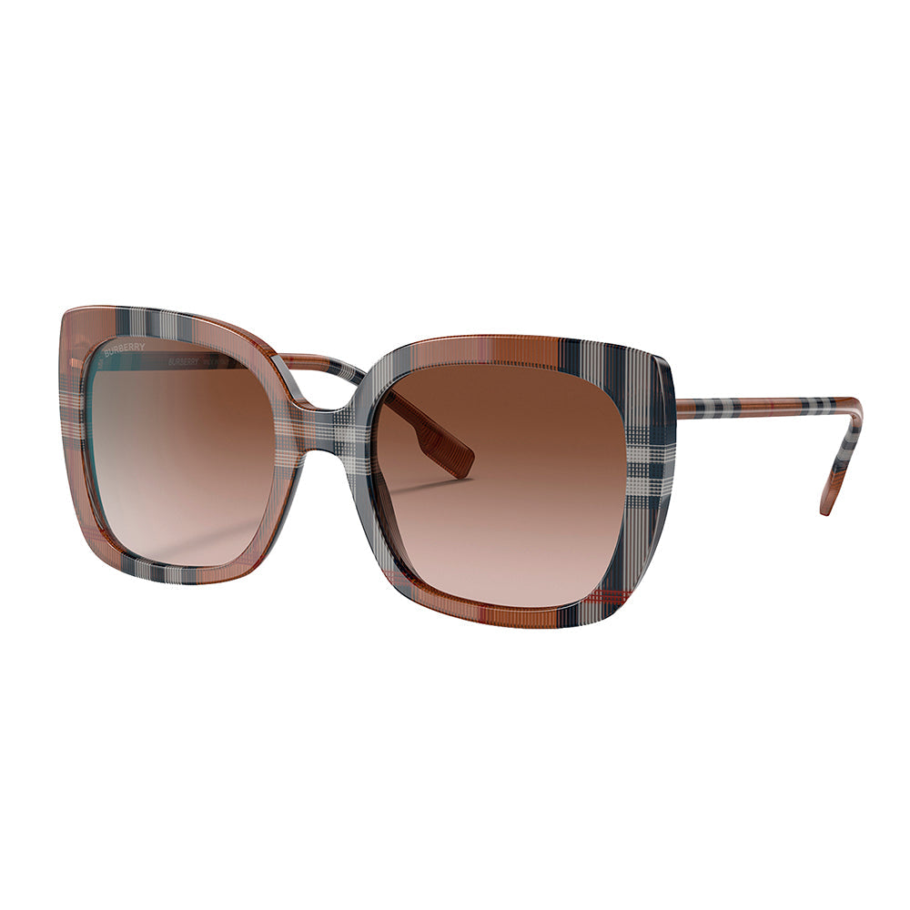 Burberry CAROLL BE 4323 400513 54mm Womens Square Sunglasses