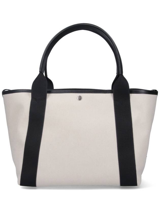Balenciaga Women s Biarritz Medium Tote Bag Beige Black