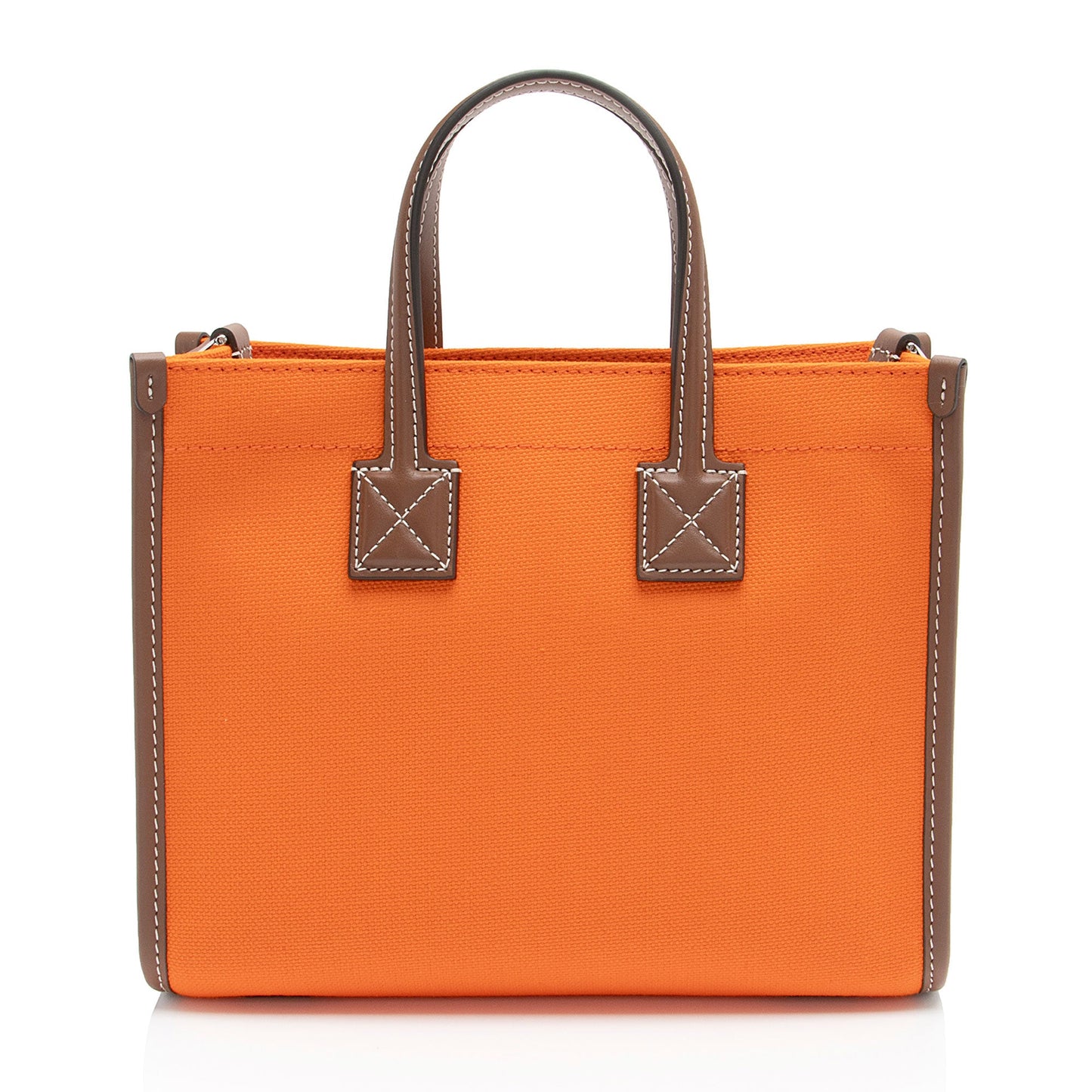 Burberry Canvas Freya Horseferry Mini Tote