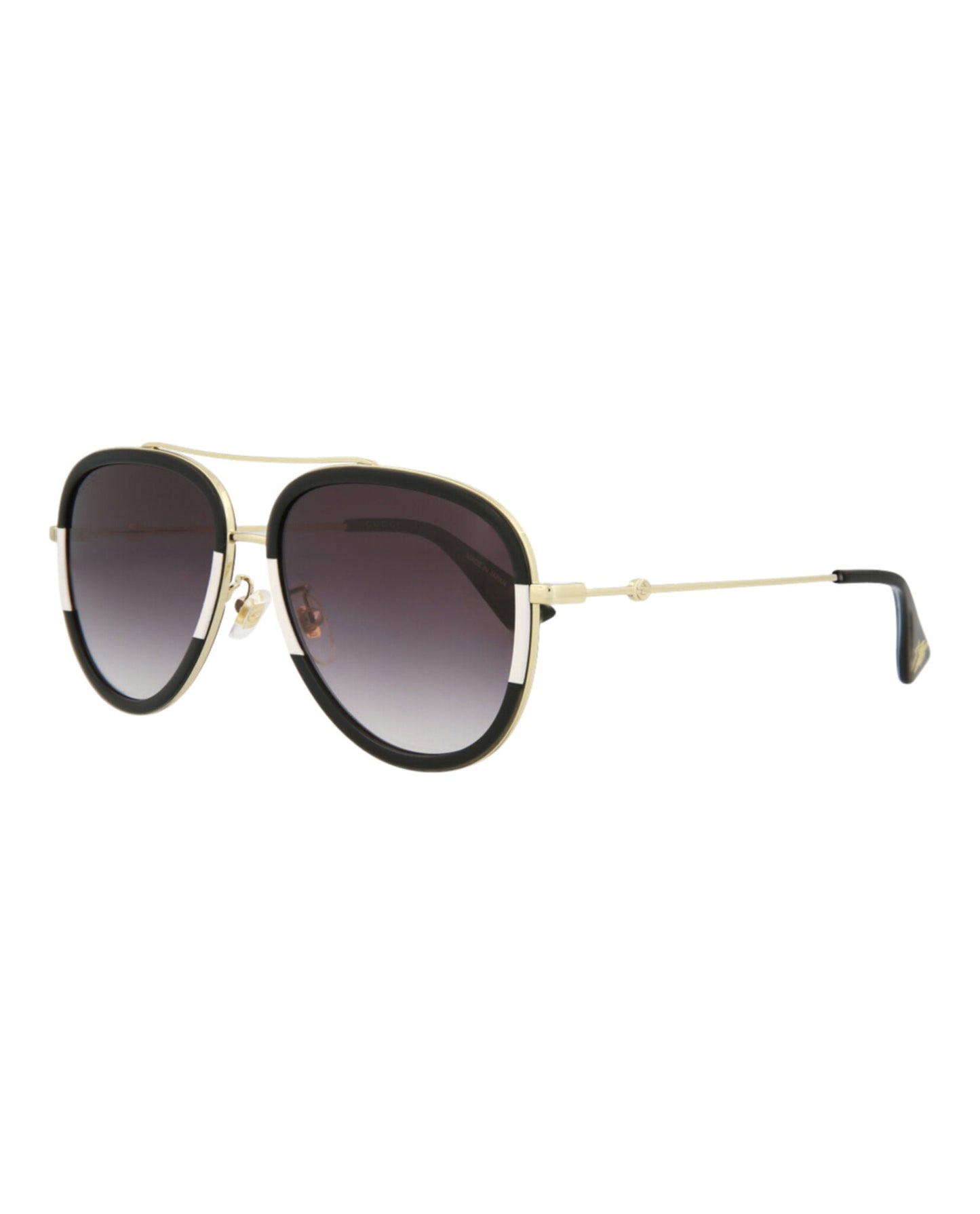 Aviator-Style Metal Sunglasses