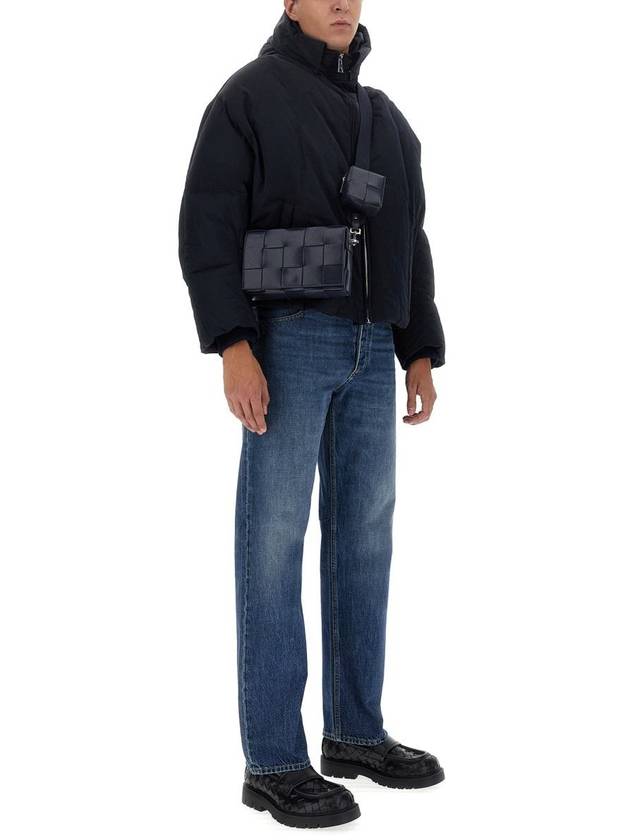 Bottega Veneta Straight Fit Denim Jeans Blue