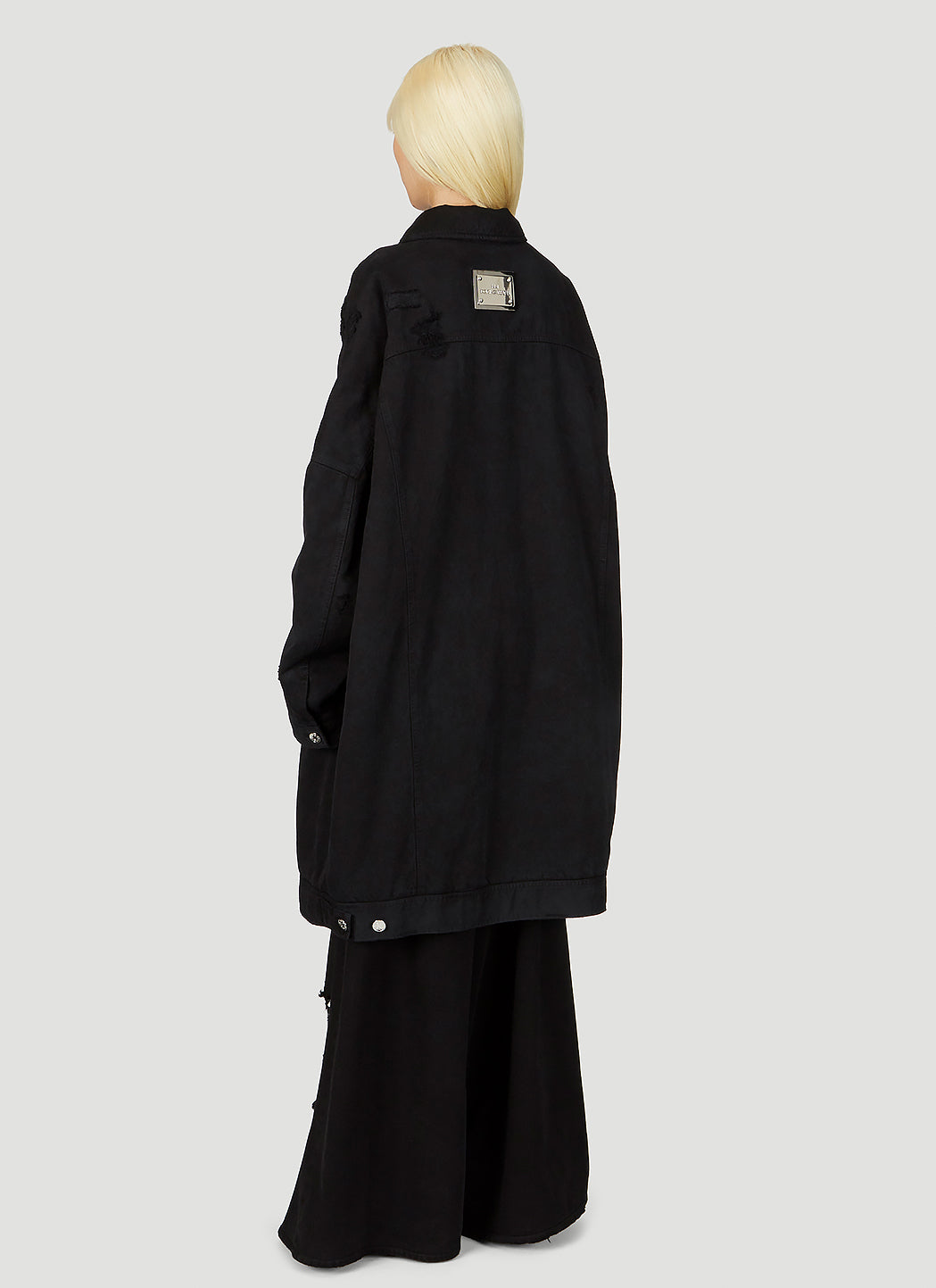 Dolce & Gabbana Women Kim Oversized Denim Coat