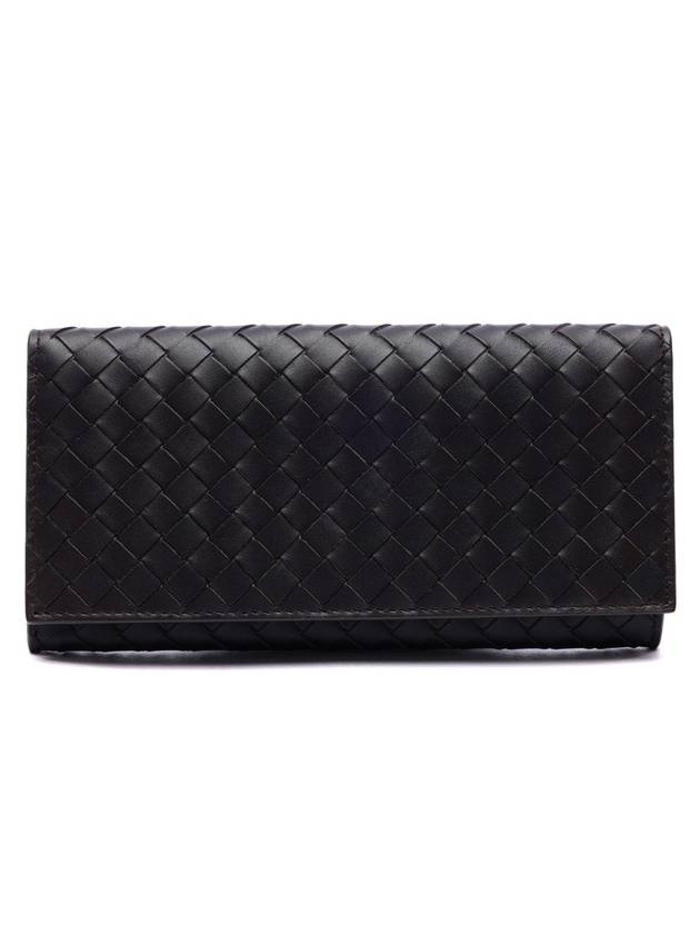 Bottega Veneta Intrecciato Continental Long Wallet Espresso