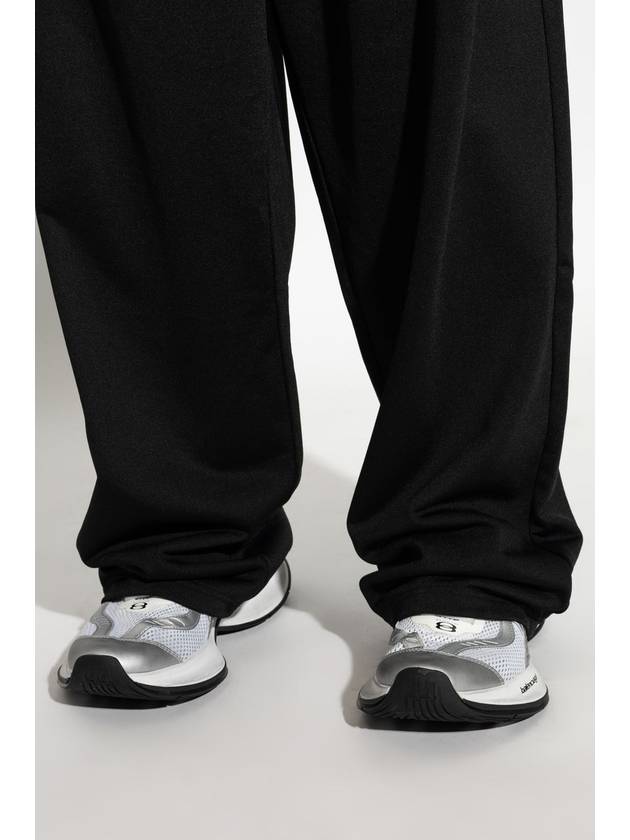 Balenciaga Circuit Low Top Sneakers White Silver