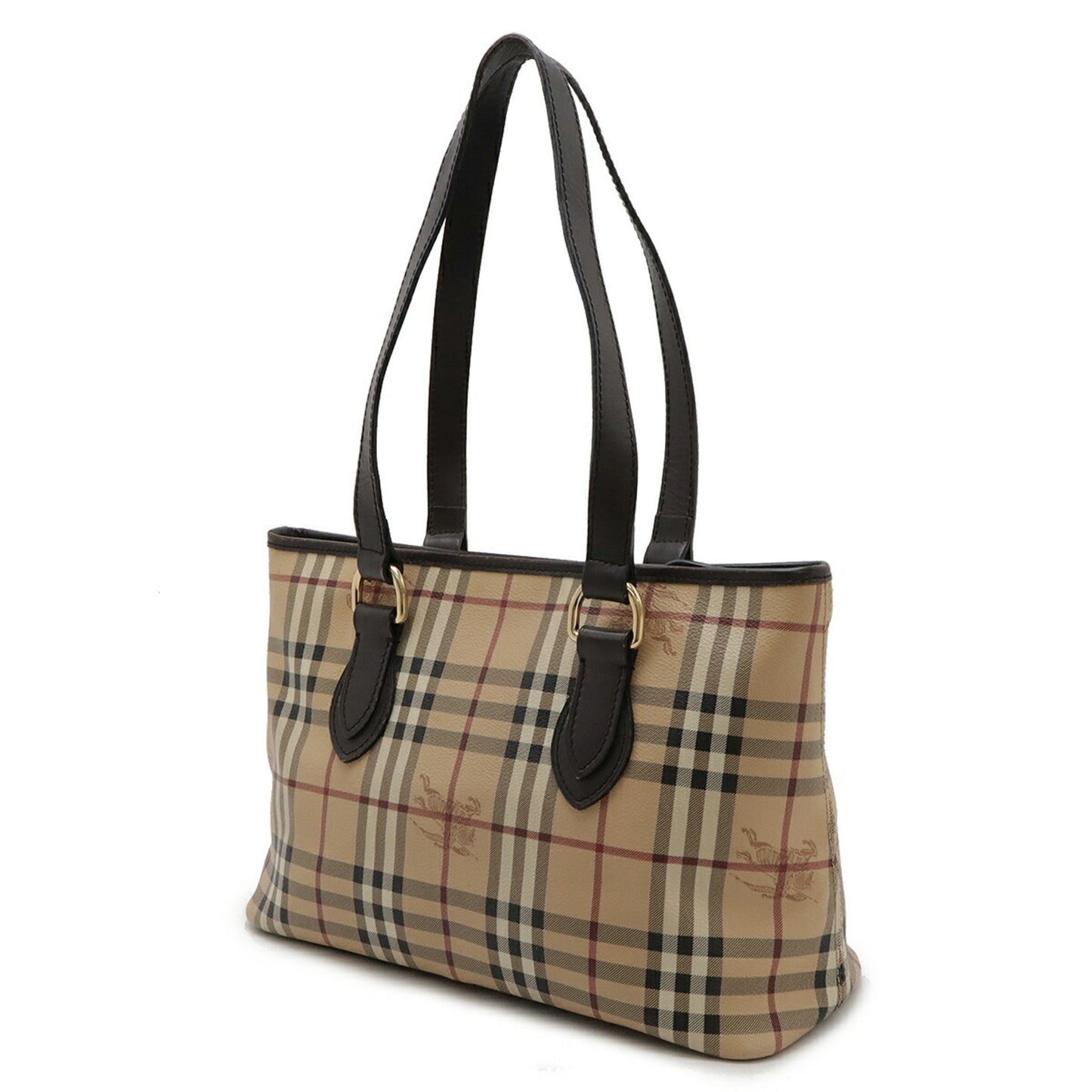 Burberry Pvc Leather Shoulder Bag Tote Bag ()