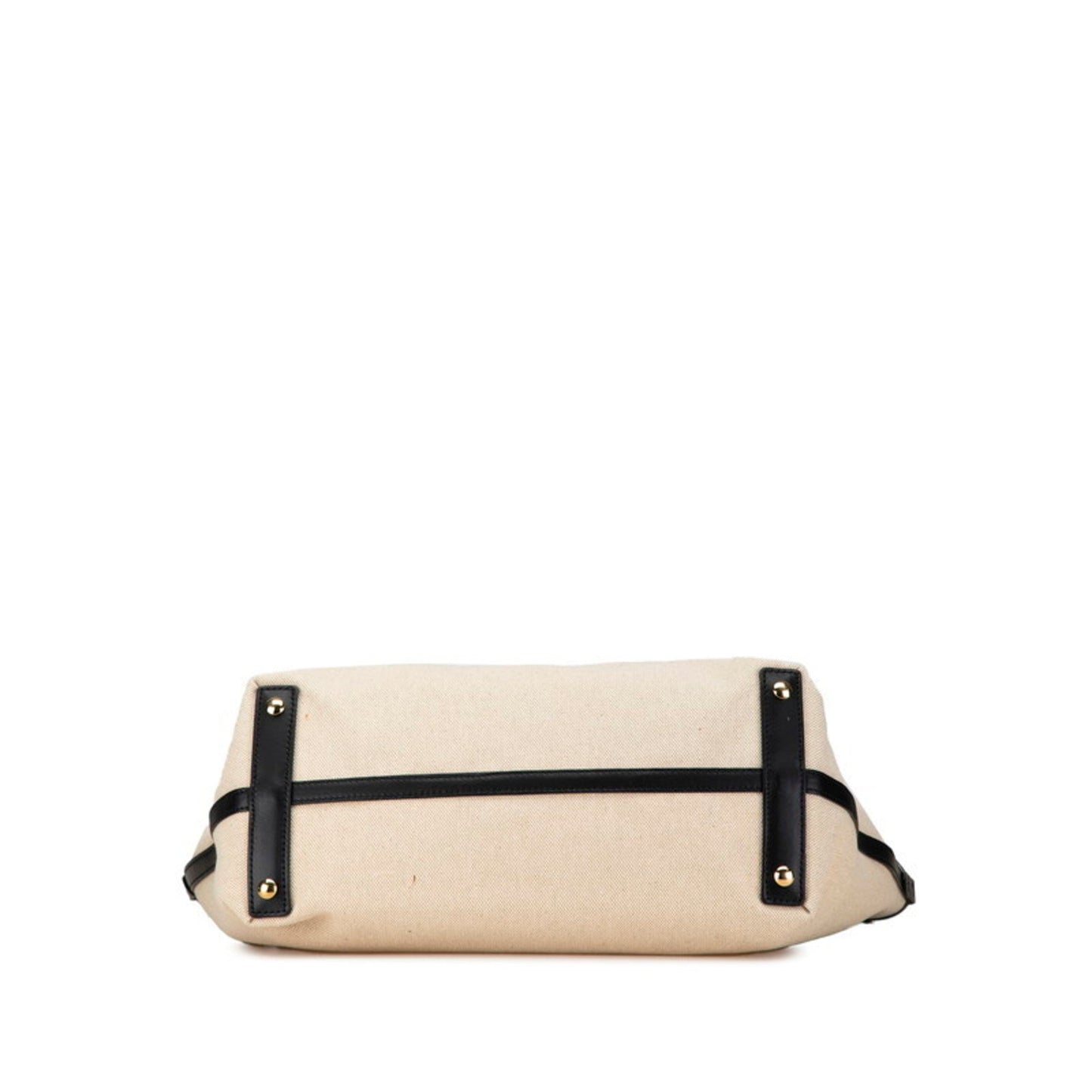 Burberry Canvas Leather Shoulder Bag Tote Bag ()
