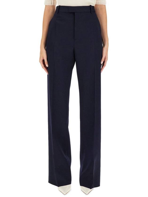 Bottega Veneta straight pants 743466 VKIS0 4121 NAVY