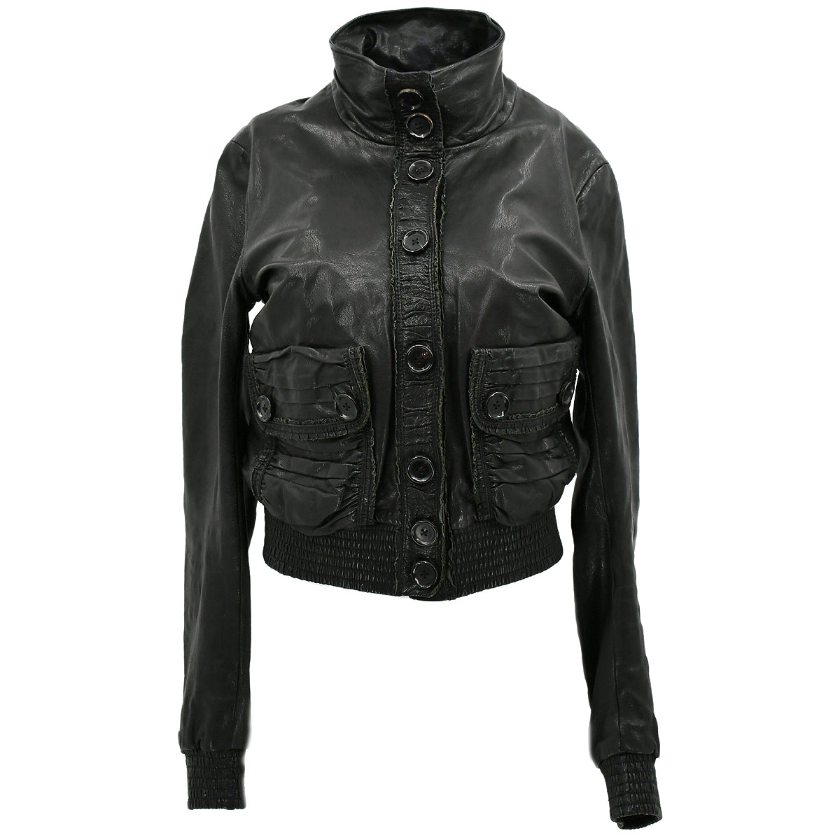 Bottega Veneta Leather Jacket #42