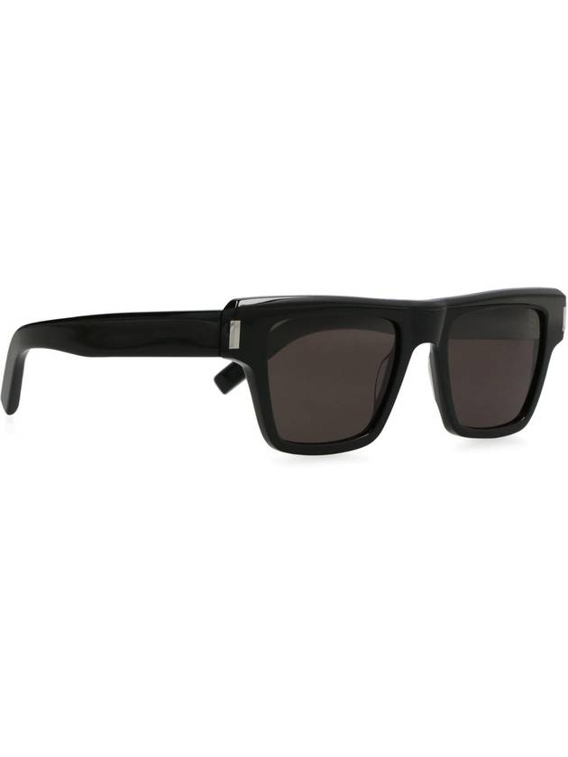 Saint Laurent Square Sunglasses Black