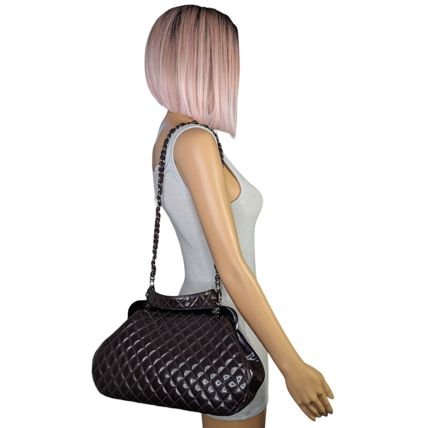 Chanel bag Vintage Mademoiselle Frame Satchel