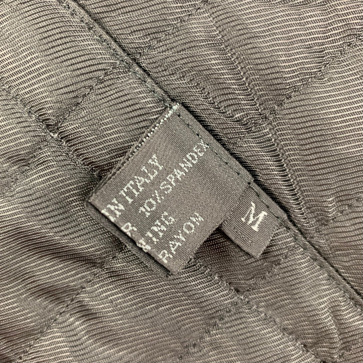 PRADA Size M Black Polyester Blend Zip Up Jacket