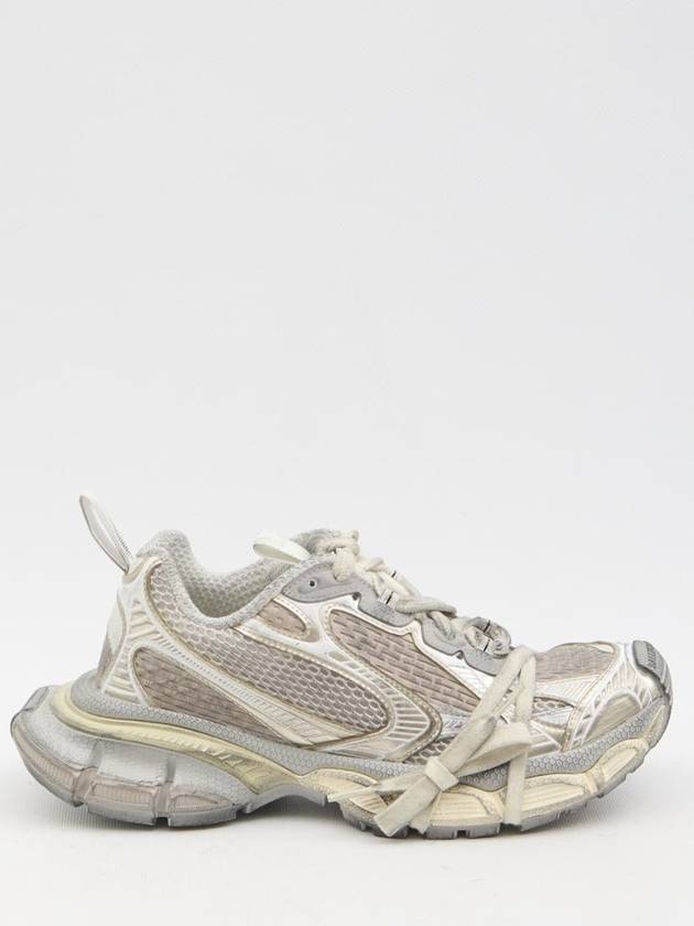 Balenciaga 3XL Mesh Panel Low Top Sneakers Grey