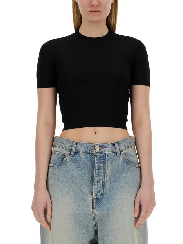 Balenciaga Sweater 9404530 788572 T5212 1000 BLACK