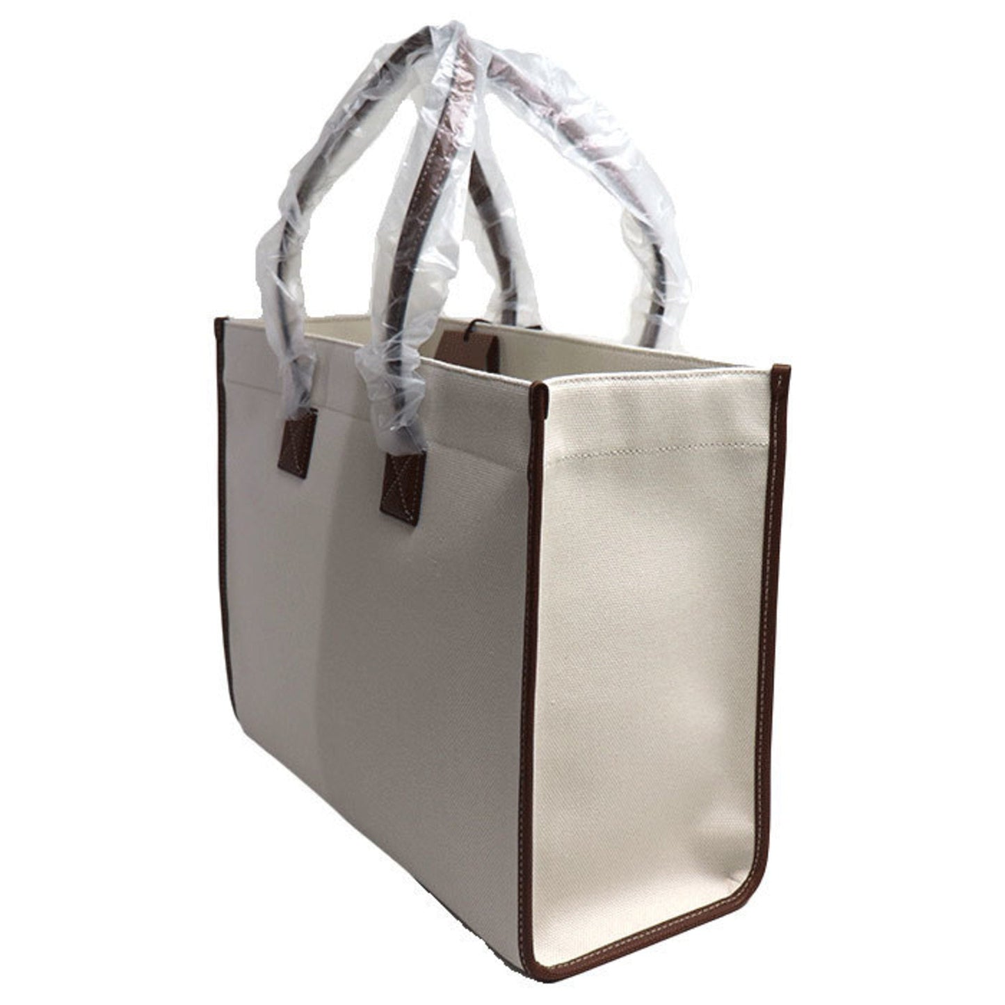 Burberry Canvas Leather Tote Bag ()