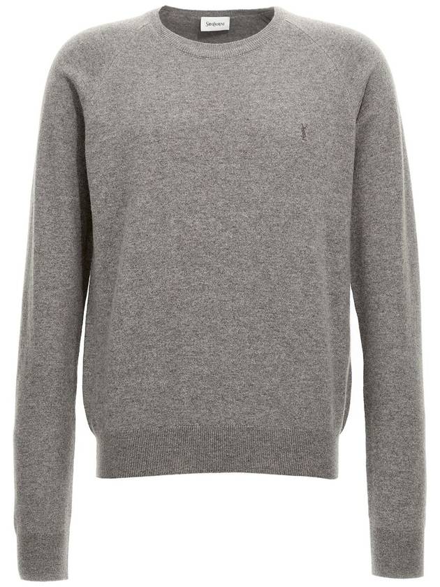 Saint Laurent Saint Laurent Logo Embroidery Sweater