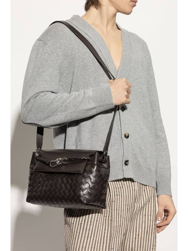 Bottega Veneta Bottega Veneta Shoulder Bag Andiamo, Men's, Brown