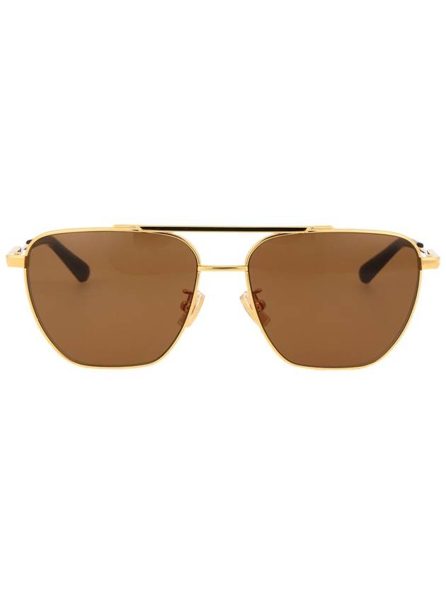 Bottega Veneta Square Metal Sunglasses B0070716282