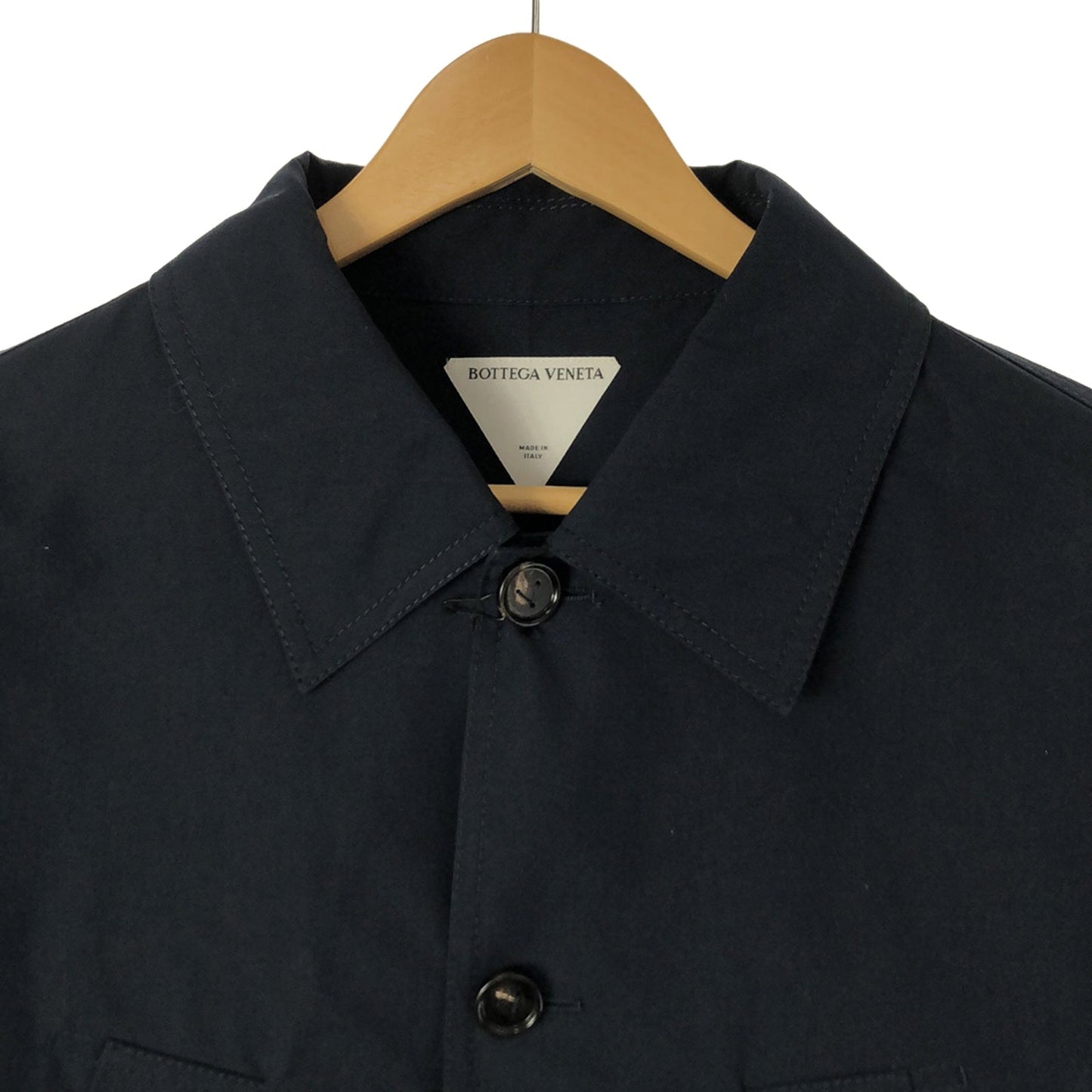 Bottega Veneta Long-Handed Tops Cotton Navy 735899V2BL0414050