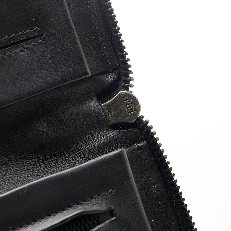 Bottega Veneta INTERNET ORGANIZER Long Wallet Travel Case 169730 Black Leather Ladies