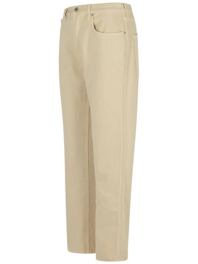 Burberry Burberry Cream Cotton Jeans