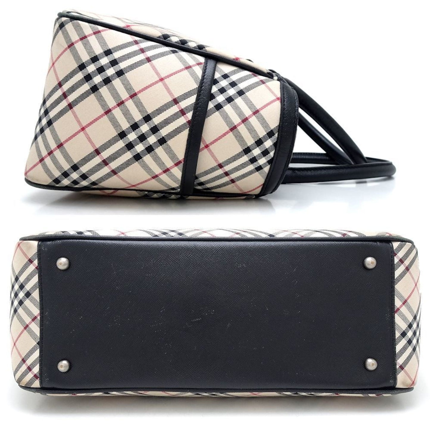 Burberry Canvas Leather Handbag ()