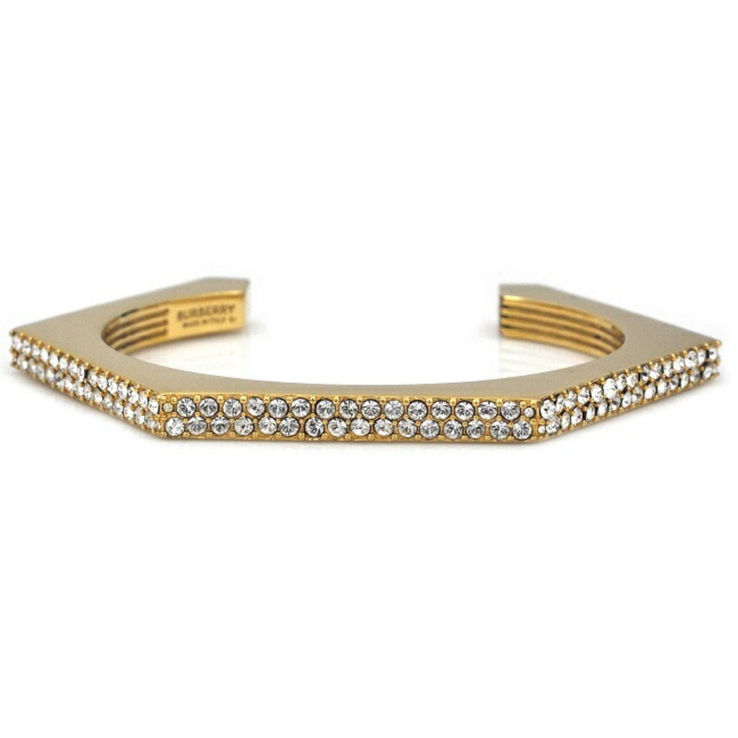 Burberry Clear   Plating Rhinestone Bangle ()