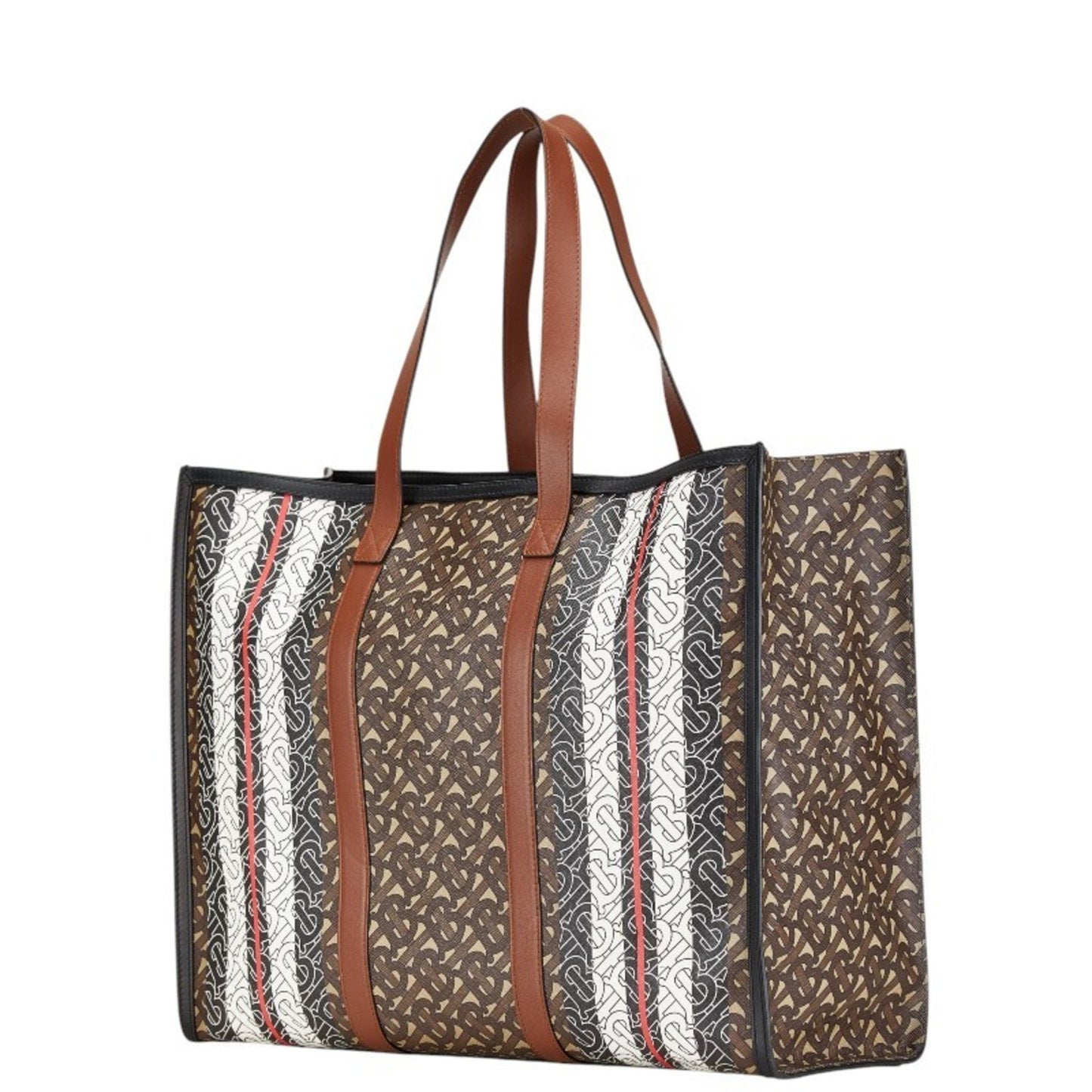 Burberry Pvc Leather Tote Bag ()