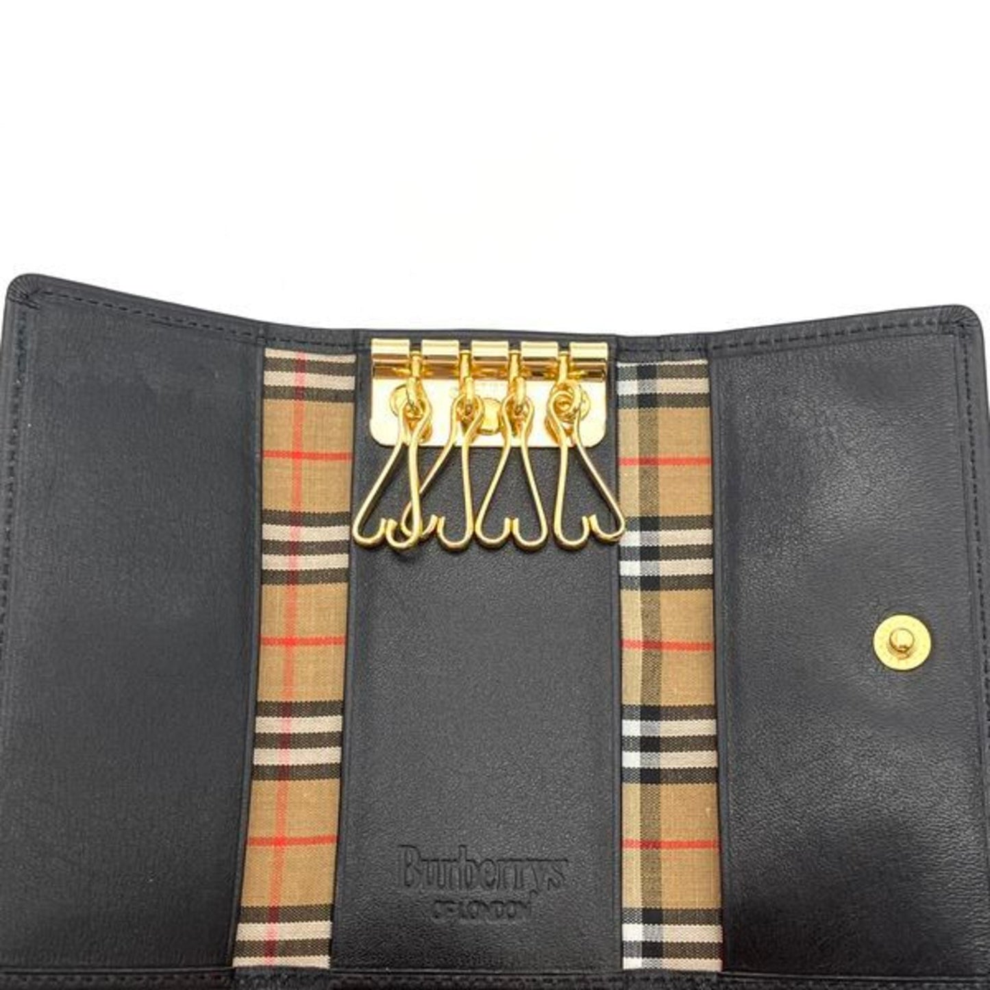 Burberry Burberrys Leather Keycase ()