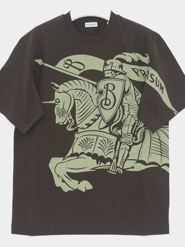 Burberry EKD Print Short Sleeve T-Shirt Olive