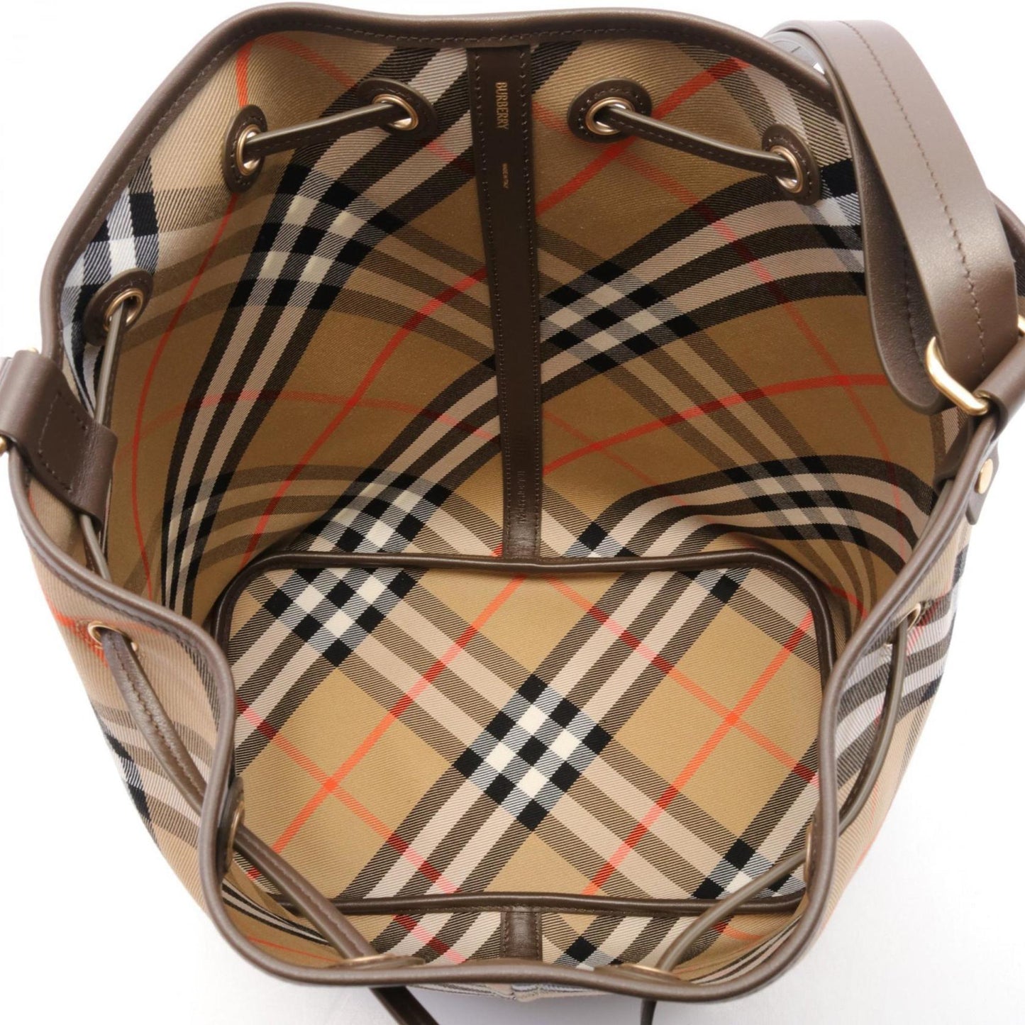Burberry Canvas Leather Shoulder Bag ()