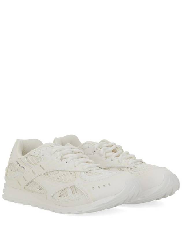 Bottega Veneta Orbit Mesh Low Top Sneakers White