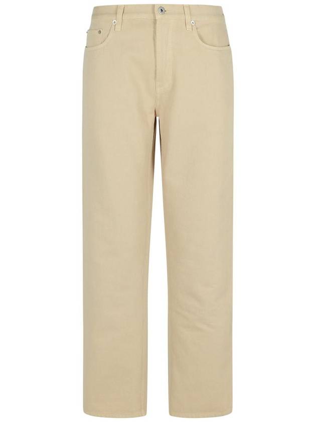 Burberry Burberry Cream Cotton Jeans