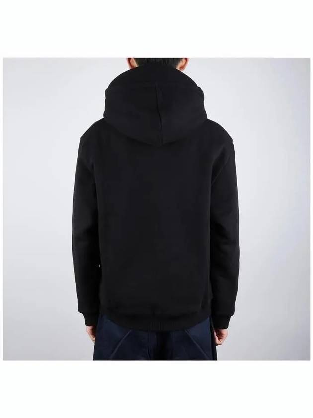 CELINE RY04I345F 38AW Logo Cotton Hooded Jacket