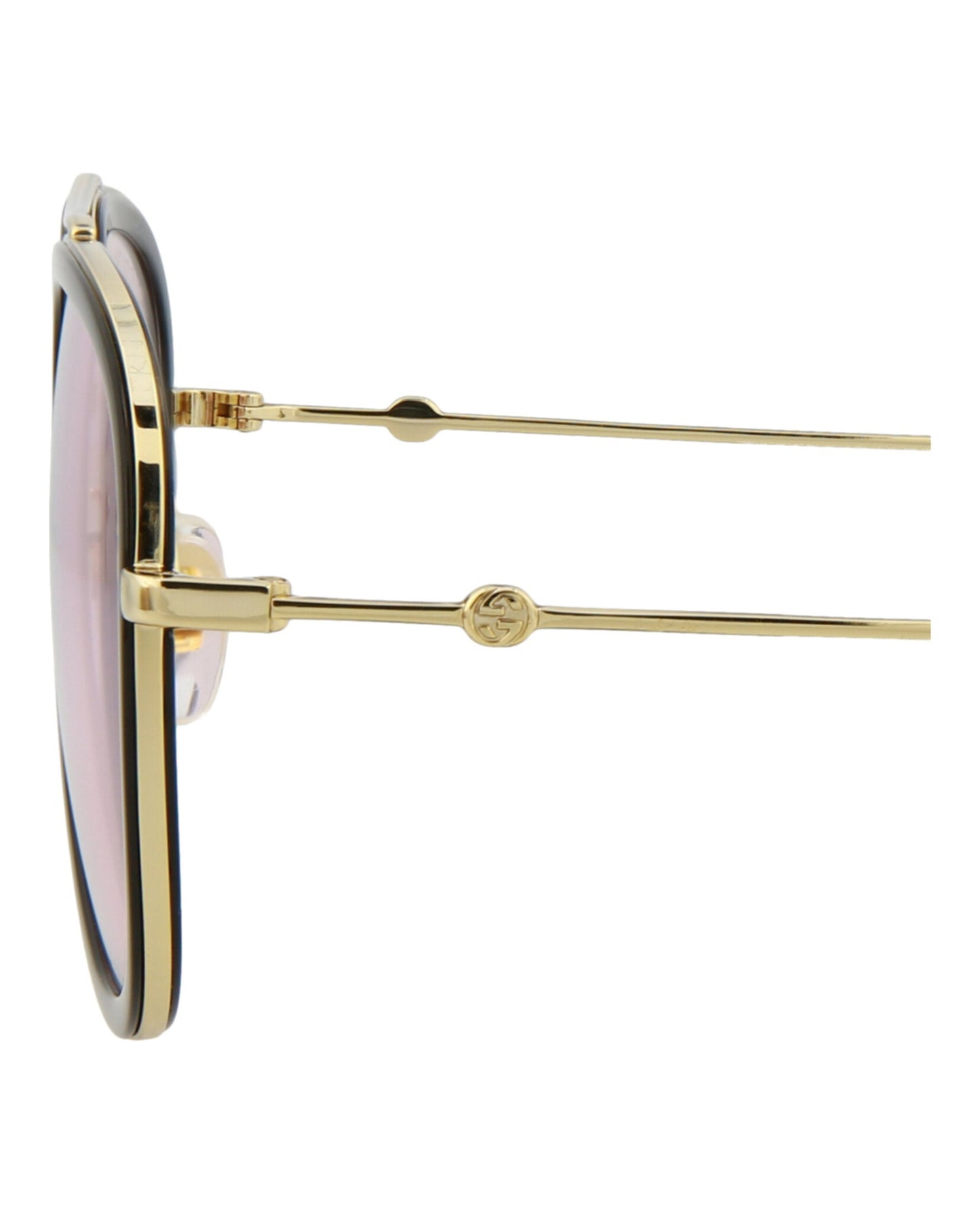 Aviator-Style Metal Sunglasses