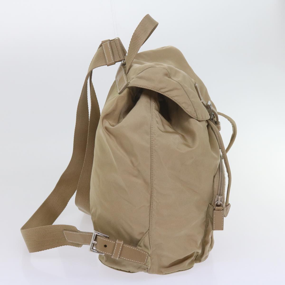 PRADA Backpack Nylon Beige ep2585