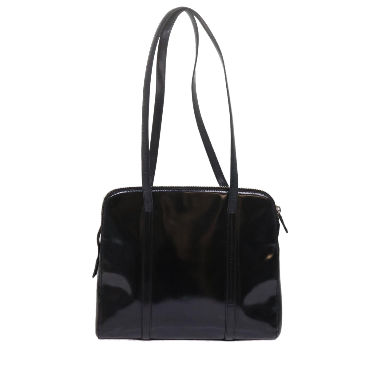 PRADA Shoulder Bag Leather Black ep2790
