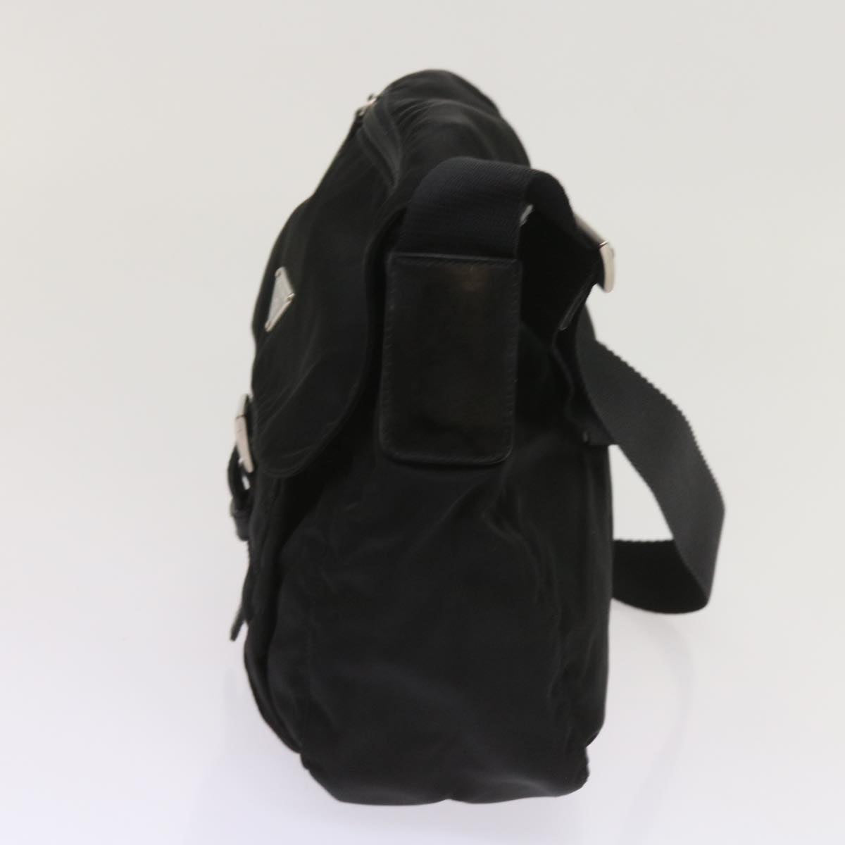 PRADA Shoulder Bag Nylon Black ep2998