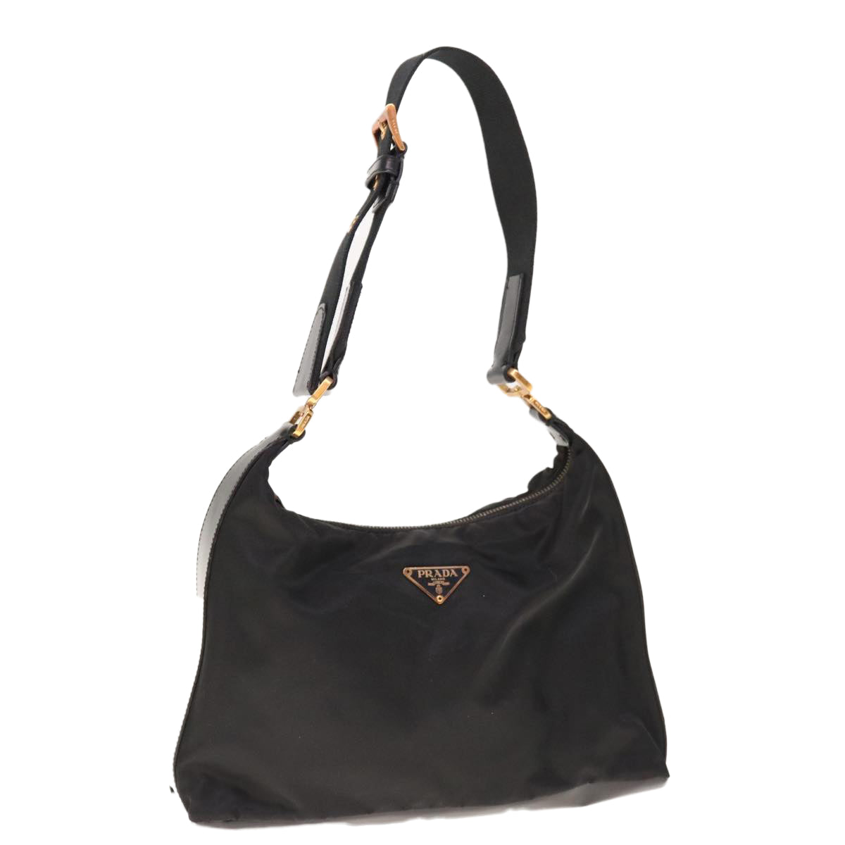 PRADA Shoulder Bag Nylon Black ep3020